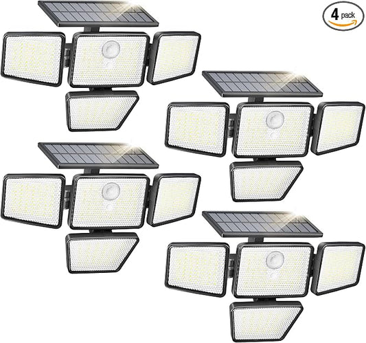 Philips Solar Security Light Outdoor, 196 LED Wall-Mounted Flood Light w/PIR by PhilipsLightingLED