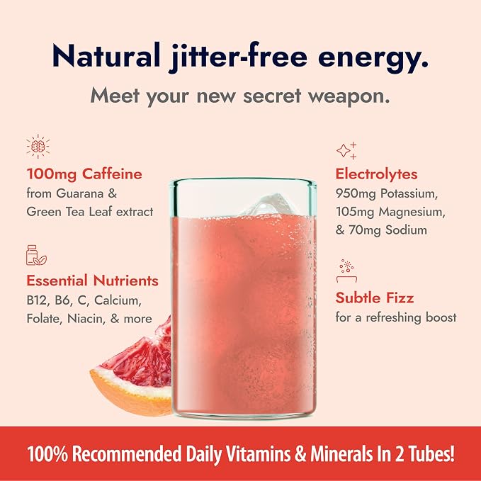 Zipfizz Daily Energy Drink Powder, Blood Orange, 20 Pack | 3-in-1 Sustained - Image 5