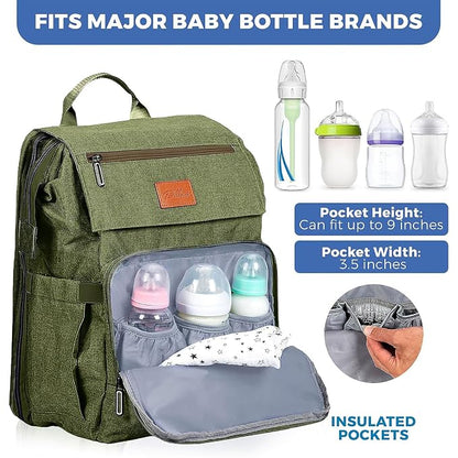 PILLANI Baby Diaper Bag Backpack - Image 4