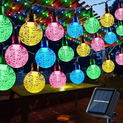 Toodour Solar String Lights Outdoor, 56ft 100 LED Globe String Light by Toodour