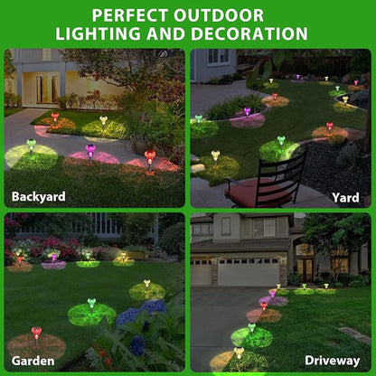 Benany Solar Lights Outdoor, 16 Pack Mushroom Lights Outside Waterproof - Image 7