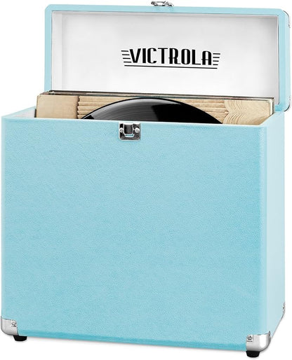 Victrola Collector – Record Storage Case – Holds 30+ Vinyl Turntable Records by Victrola