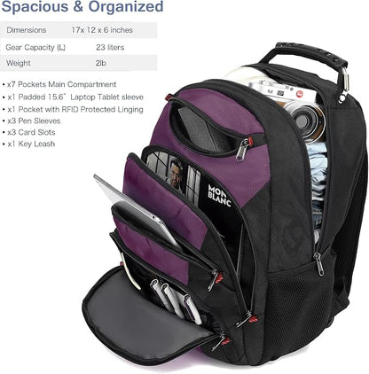 Boavan Laptop Backpack for men, 15.6 inch Laptop Bag - Image 2