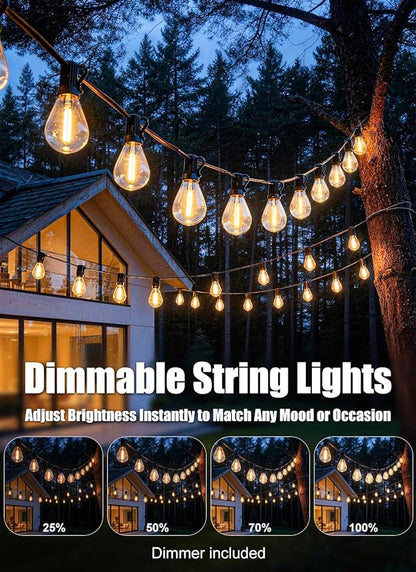 50FT Outdoor String Lights Waterproof - Image 4