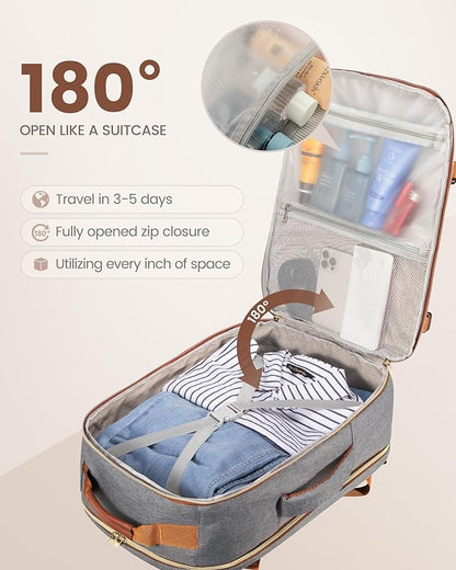 LOVEVOOK Travel Backpack for Women & Men 40L, Airline Approved Carry On - Image 2