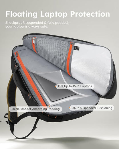 Tolaccea Travel Backpack for Men Women, 40L-50L Carry On Backpack - Image 3