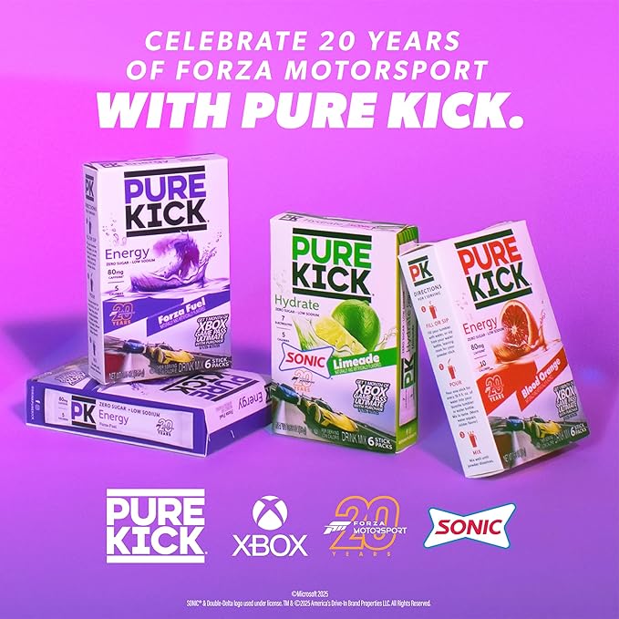 Pure Kick Forza Fuel Limited Edition Energy, Blood Orange Energy & Sonic - Image 4