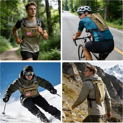 Maelstrom Running Vest, Detachable Hydration Backpack - Image 8