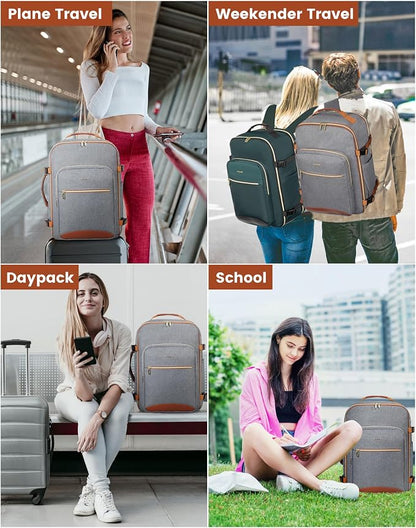 LOVEVOOK Travel Backpack for Women & Men 40L, Airline Approved Carry On - Image 7