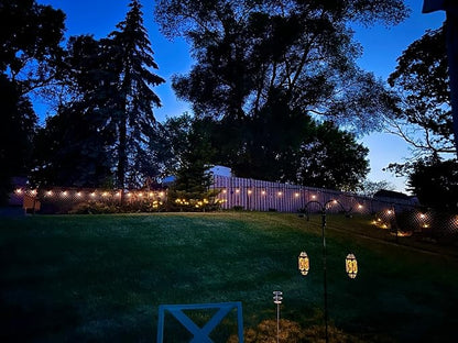 Brightech Ambience Pro Solar Powered Outdoor String Lights, 48 ft Commercial - Image 8