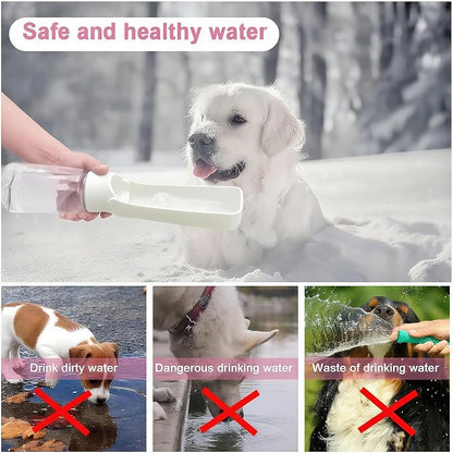 Portable Dog Water Bottle, Foldable Dog Water Bottle Leak Proof Dispenser - Image 6
