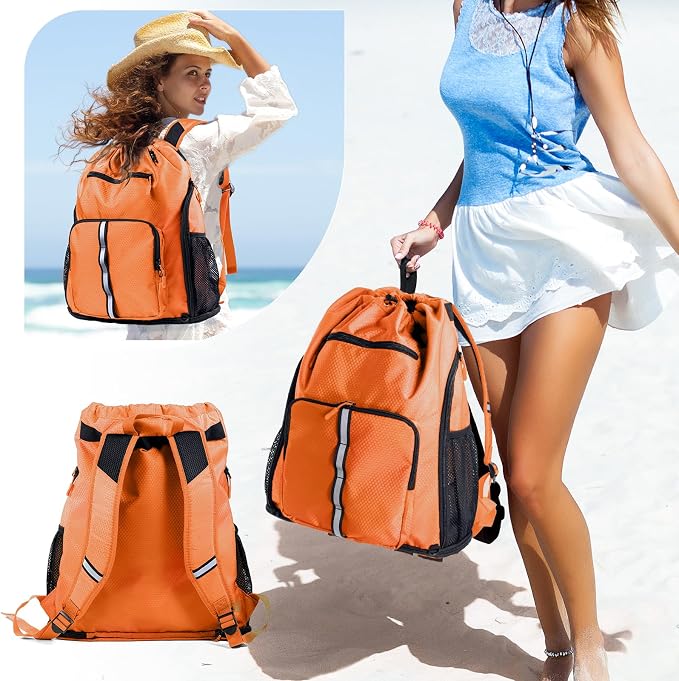 Large Beach Backpack Waterproof Sandproof - Image 6