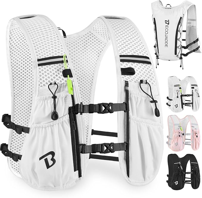 BECOJADDE Running Vest Hydration Backpack by BECOJADDE