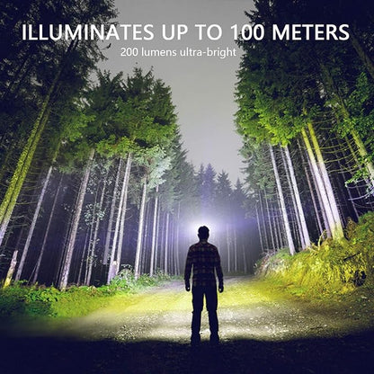Vekkia Ultra Bright LED Headlamp Flashlight, IPX6 Waterproof Head Lamp - Image 5