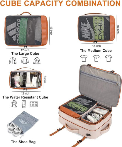 Lumesner Carry on Travel Backpacks, Extra Large 40L Flight Approved Bag - Image 4