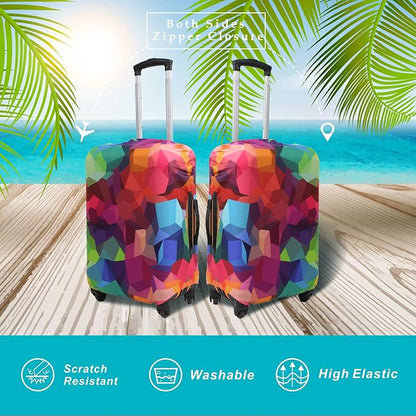 Explore Land Travel Luggage Cover Suitcase Protector Fits 31-32 Inch Case - Image 2