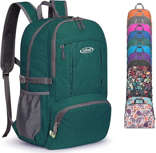 G4Free 40L Lightweight Packable Hiking Backpack, Waterproof Travel Daypack by G4Free