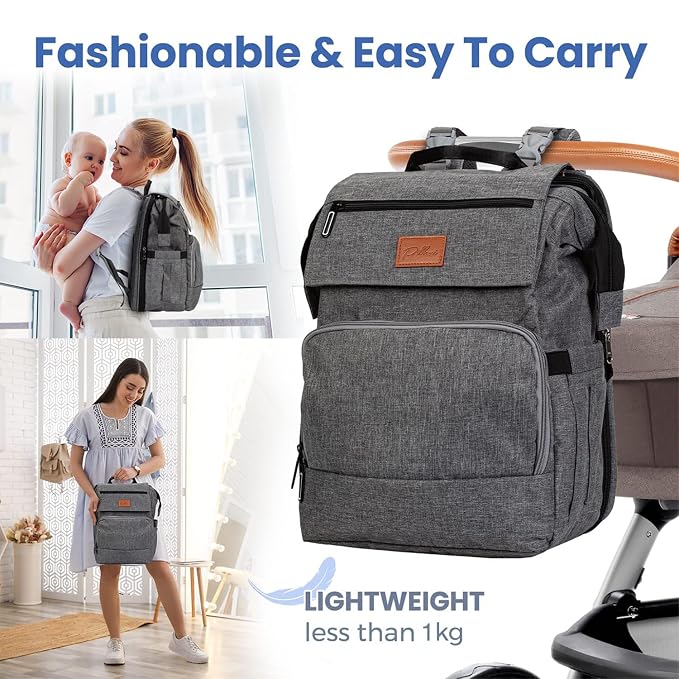 PILLANI Baby Diaper Bag Backpack - Image 5