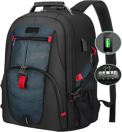 LOVEVOOK Travel Backpack for Men 17inch Large Work Backpack for Men Large by LOVEVOOK