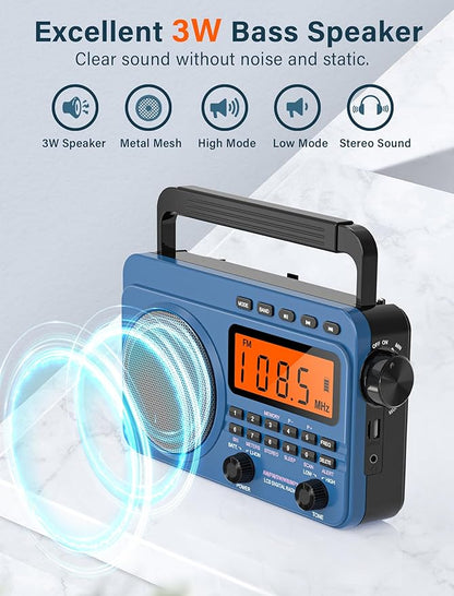 Digital AM FM Shortwave Radio - Image 3