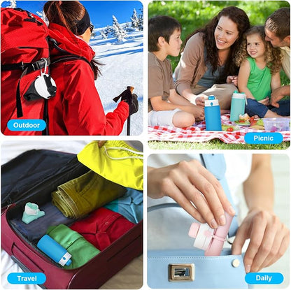PLTCAT Collapsible Foldable BPA Free Reusable Lightweight Leak-Proof Travel - Image 7