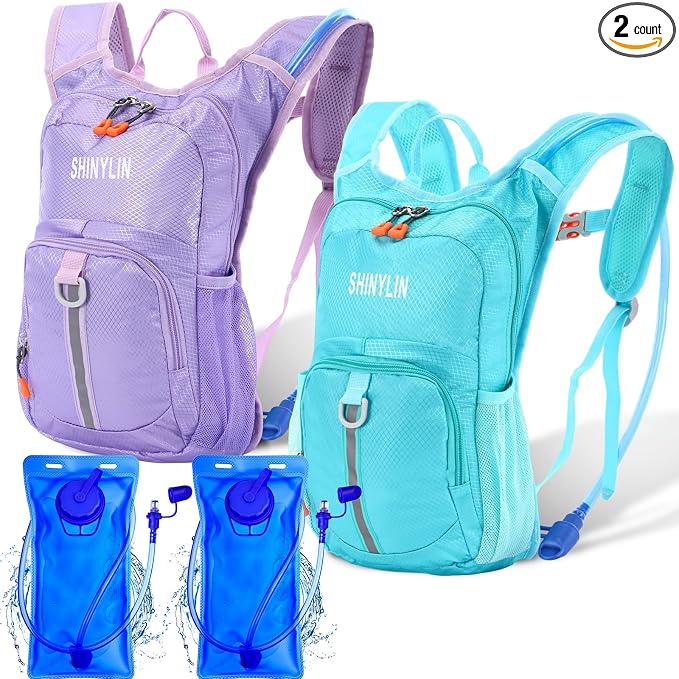 Shinylin 2 Pcs Kids Hydration Backpack by Shinylin