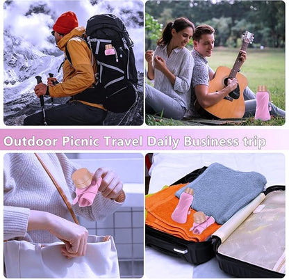 Collapsible Water Bottles, Leak Proof, Reuseable BPA Free Silicone Foldable - Image 7