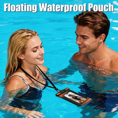 2 Pack IPX8 Floating Waterproof Phone Pouch - Image 2
