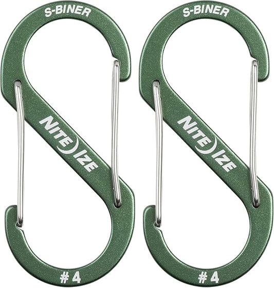 Nite IZE S-Biner Dual Carabiner Aluminum by Nite+Ize