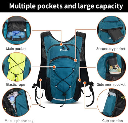 DOJUNS Hiking Backpack Lightweight Travel Backpack 20L Waterproof Hiking - Image 2
