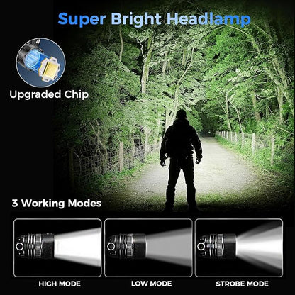 Curtsod Rechargeable LED Headlamp 2-Pack - Image 4