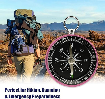 Pocket Compass, 2 Pieces Mini Compass - Image 6