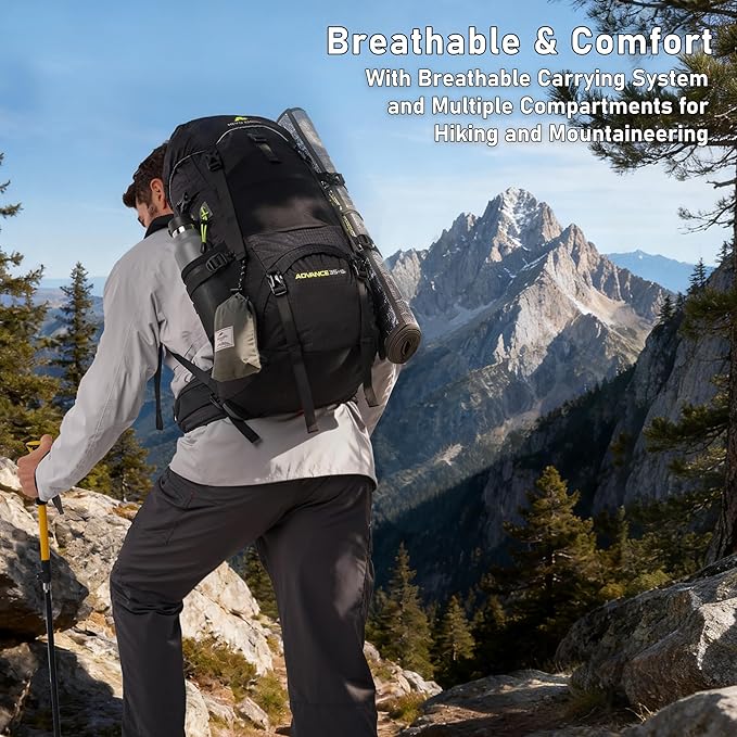 N NEVO RHINO 40L Internal Frame Hiking Backpack - Image 2