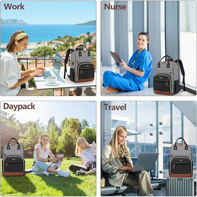 Laptop Backpack for Women Work Bag - Image 7