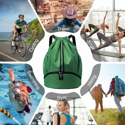 Hoedia Sports Drawstring Backpack - Image 9