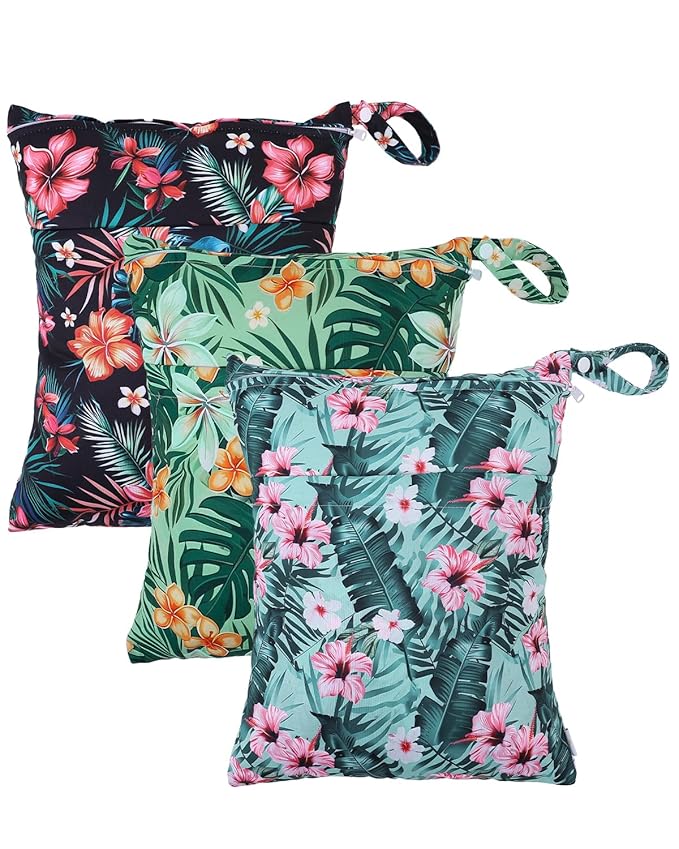 babygoal Wet Bags 3 Pack, Waterproof Travel Dry Bags by babygoal