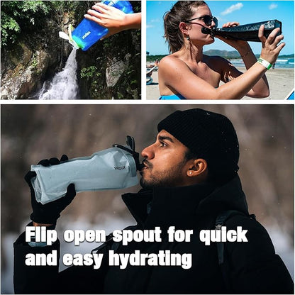 Vapur Flexible, Collapsible Wide Mouth Anti-Bottle - Image 9