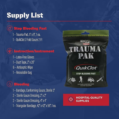 Adventure Medical Kits Trauma Pak First Aid Kit - Image 6