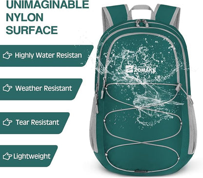 ZOMAKE Lightweight Packable Backpack 28L, Foldable Backpacks Water Resistant - Image 5