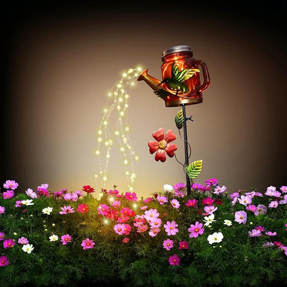 SRNPMIU Solar Watering Can Light, Yard Outdoor Decor Lights, IP65 Waterproof by Unknown