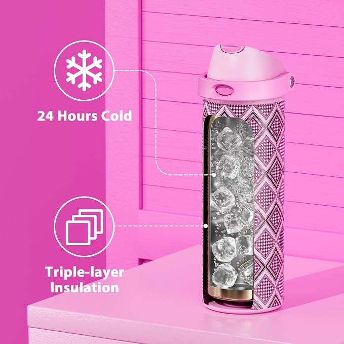 24 oz Insulated Water Bottle - Image 3