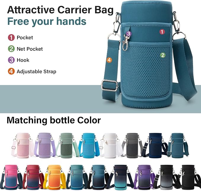 DYSANKY Insulated Water Bottle | Thickened Stainless Steel Vacuum Metal | - Image 5