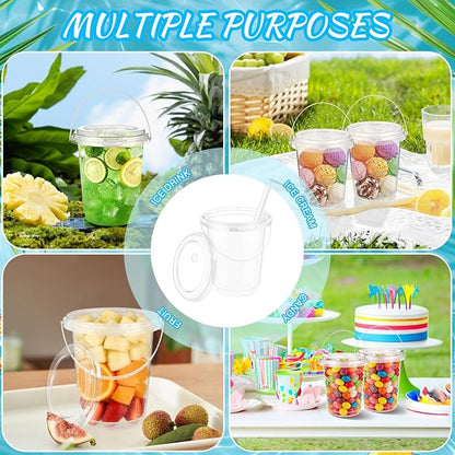 30 Sets 34 oz Drink Buckets - Image 7