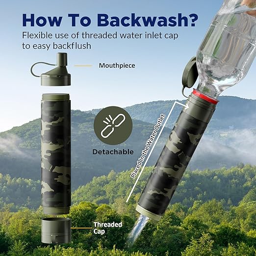 Membrane Solutions Gravity Water Filter Pro 6L, NSF/ANSI 42&372&401 Certified - Image 2
