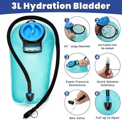 1050D Tactical Hydration Backpack - Image 6