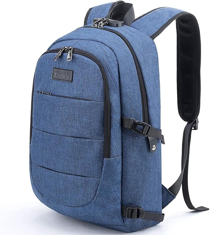 Tzowla Travel Laptop Backpack Water Resistant Anti-Theft Bag by Tzowla