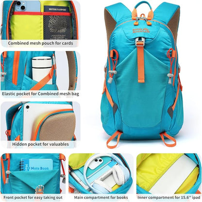 Hiking Backpack 30L Foldable Travel Daypack - Image 5