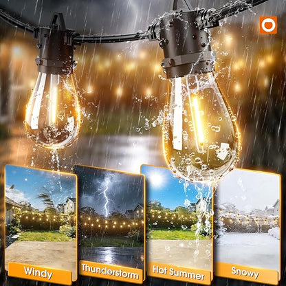 addlon 78 FT Solar String Lights Outdoor Waterproof - Image 4