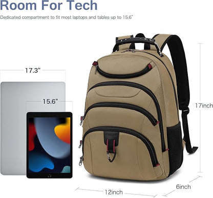 Boavan Laptop Backpack for men, 15.6 inch Laptop Bag - Image 5