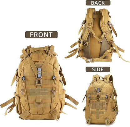 aiGear Tactical Backpack for Men, 25L Military Backpack, 3-Day Bug Out Bag for - Image 6